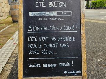 Chère Météo,

À la base, on voulait un été au rosé..  Pas forcément un été arrosé ! ☔️🤔

PS: si vous voulez un peu de soleil, on en propose en bouteille. ☀️...