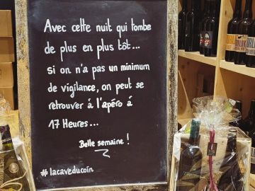 ⚠️ Restez vigilant ! 😅

En vous souhaitant une belle semaine.. et de beaux apéros ! ✨️

PS: L'abus d'alcool est dangereux, à consommer avec modération.....