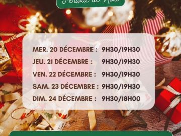 Dernière ligne droite, voici les horaires d'ouverture pour cette semaine.. 🎁🎅

Belle journée à tous ! 

#lacaveducoin #guipavas #caveavin #caviste...