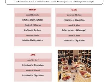 [ COURS D'OENOLOGIE ] 🍷

C'est la reprise.. Places limitées, n'hésitez pas à nous contacter pour plus de renseignements 👀

PS : Si vous êtes en possession...